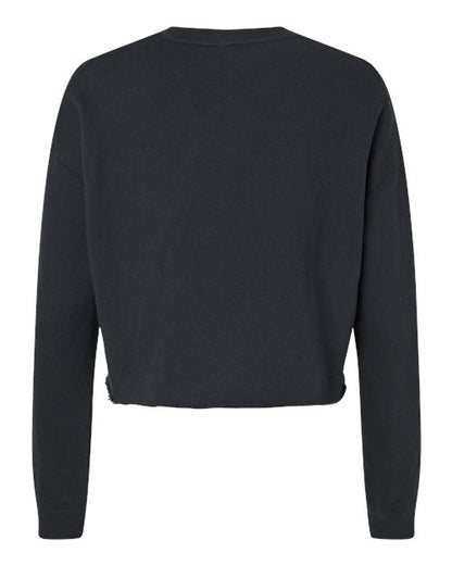 Women's Lightweight Crop Crewneck Sweatshirt