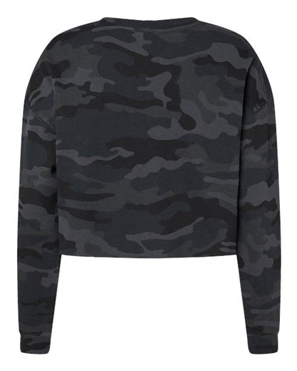 Women's Lightweight Crop Crewneck Sweatshirt