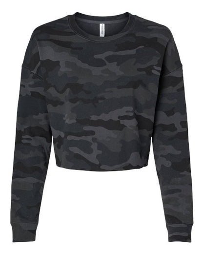 Women's Lightweight Crop Crewneck Sweatshirt