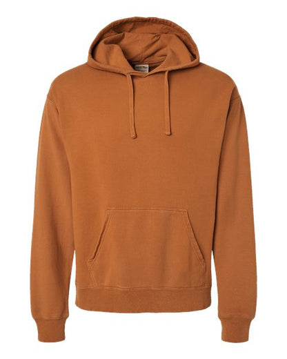 Garment-Dyed Hooded Sweatshirt