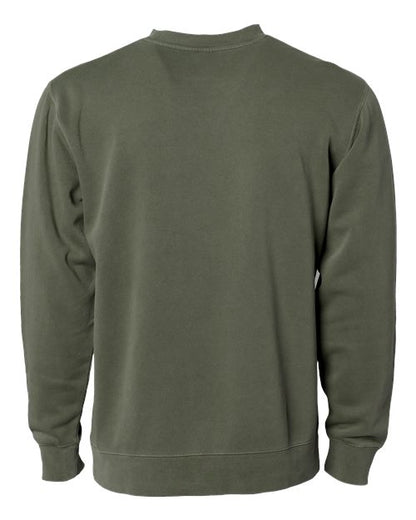 Midweight Pigment-Dyed Crewneck Sweatshirt