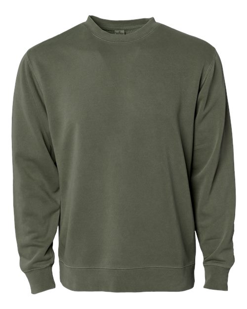 Midweight Pigment-Dyed Crewneck Sweatshirt