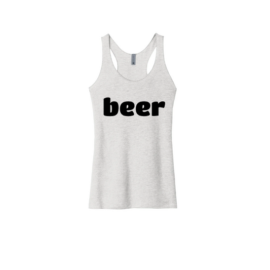 Next Level Apparel Women's Tri-Blend Racerback Tank. NL6733