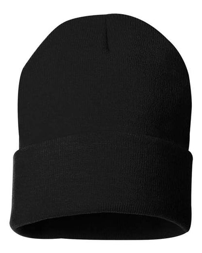 12'' Solid Cuffed Beanie
