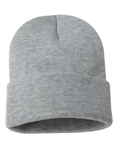12'' Solid Cuffed Beanie