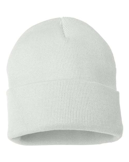 12'' Solid Cuffed Beanie