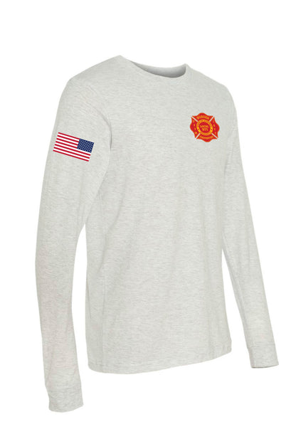 Woburn Local 971 Logo Long Sleeve T-Shirt - Unisex Adult