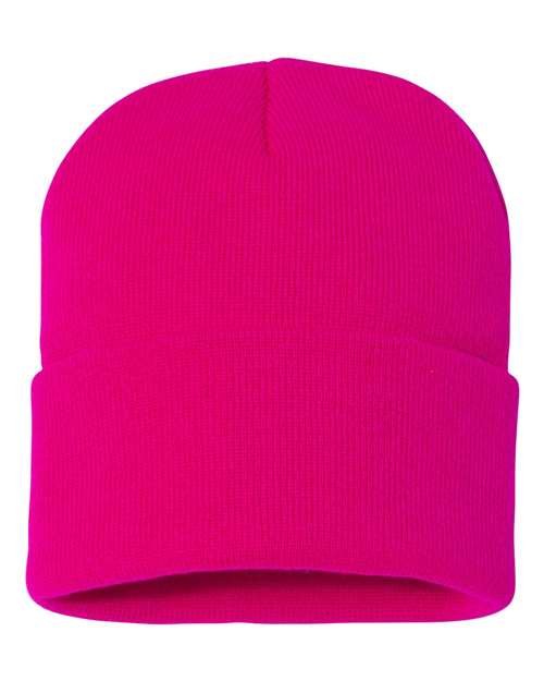 12'' Solid Cuffed Beanie