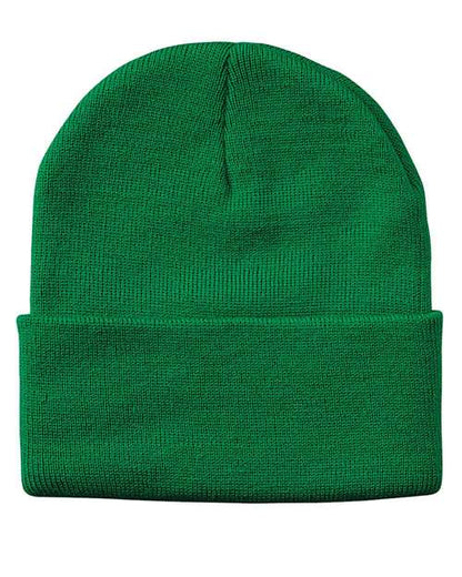 12'' Solid Cuffed Beanie