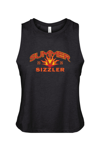 Summer Sizzler Racerback Cropped Tank - Women's