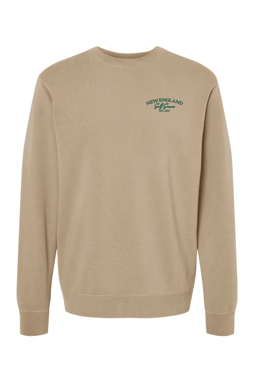 New England Golf Greens Pigment-Dyed Crewneck Sweatshirt - Unisex