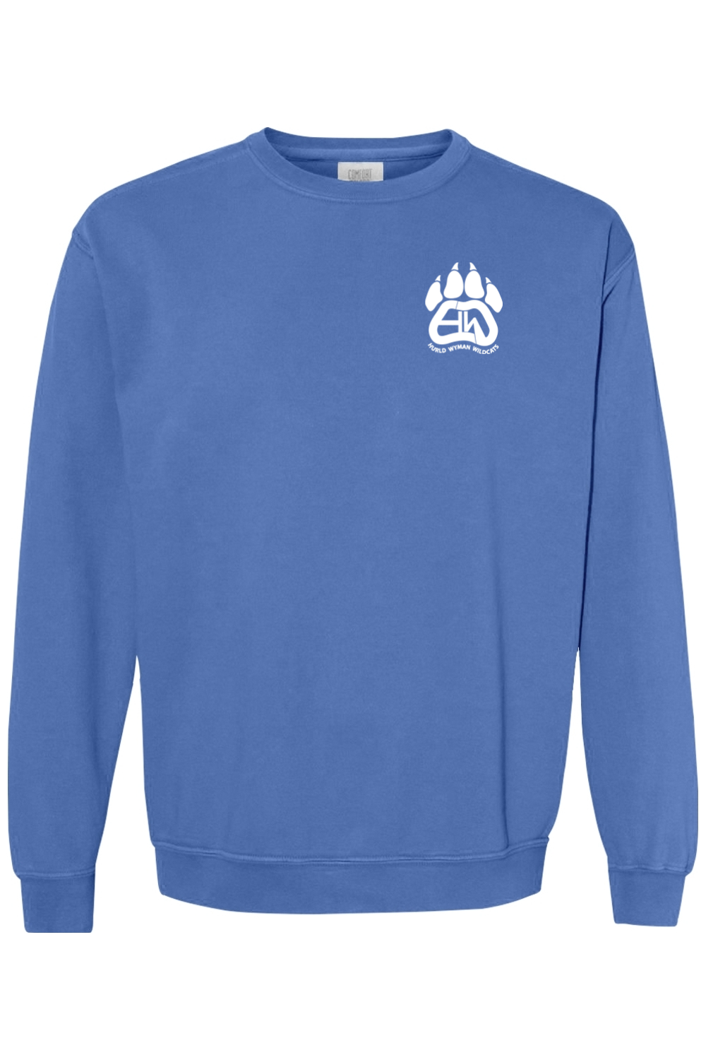 Hurld Wyman Wildcats Comfort Colors Unisex Sweatshirt