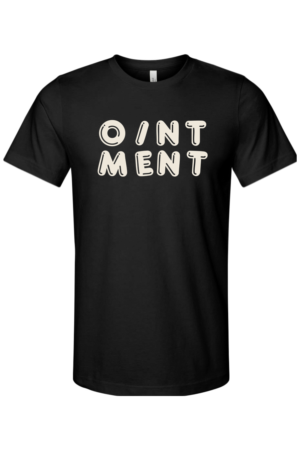 Ointment Wiggly Letters Jersey Cotton T-Shirt - Men's