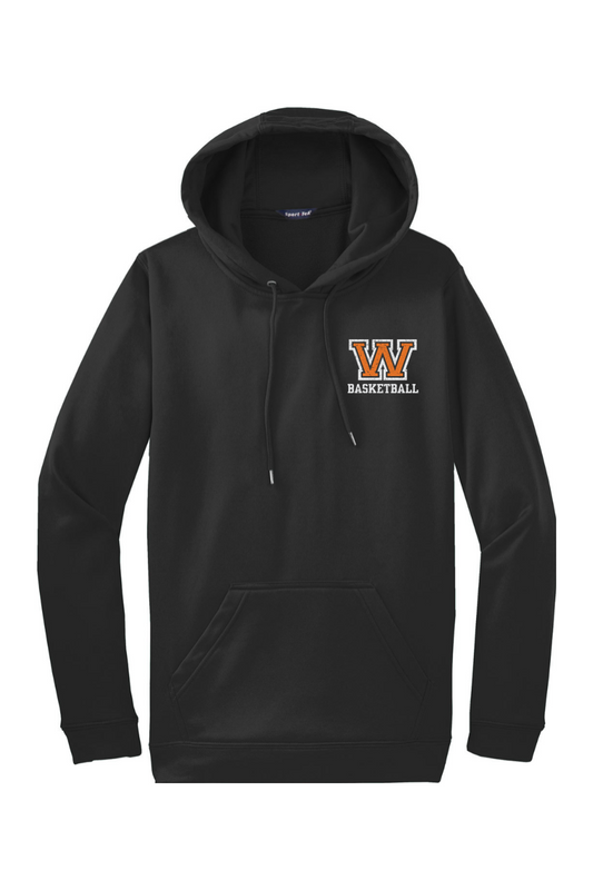 Woburn Basketball Motto Sport-Wick Fleece Hoodie - Men's / Unisex