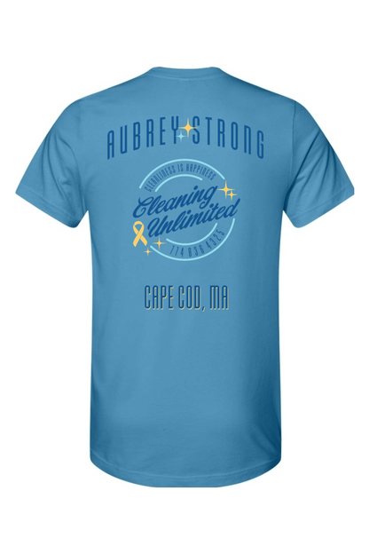 Cleaning Unlimited Summer Blue Cotton T-Shirt - Unisex