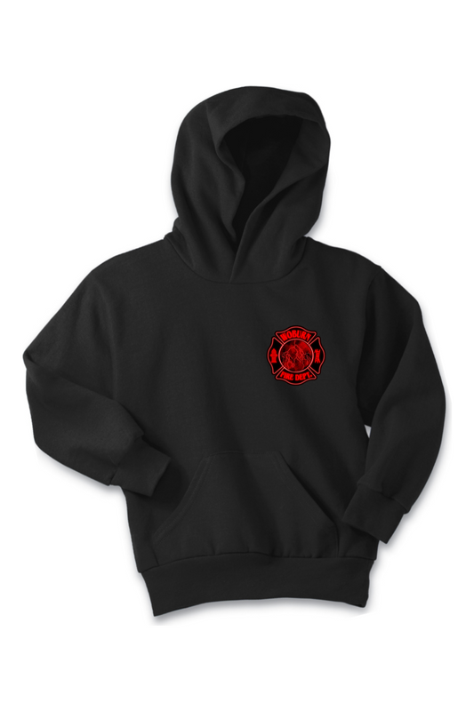 Woburn Fire Halloween 2026 Standard Fleece Hoodie - Youth