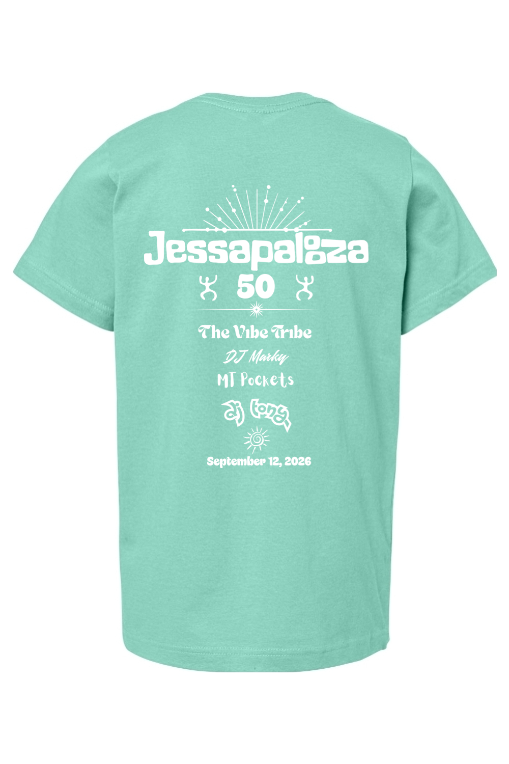 Jessapalooza Color Cotton T-Shirt  - Kids