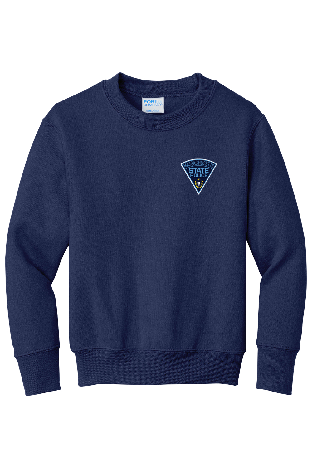 MSP Crime Scene Front Logo Crewneck Sweatshirt - Youth