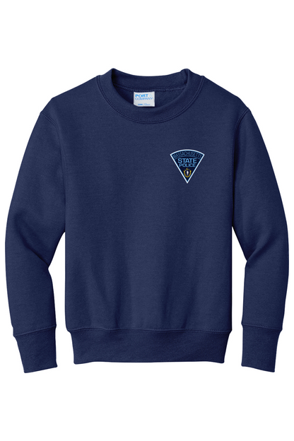MSP Crime Scene Front Logo Crewneck Sweatshirt - Youth
