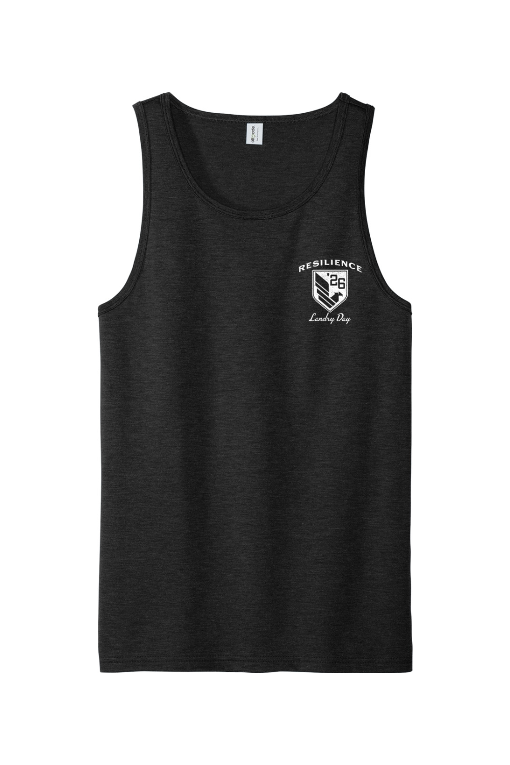 Resilience Landry Day '26 Red/White Tri-Blend Tank - Men's