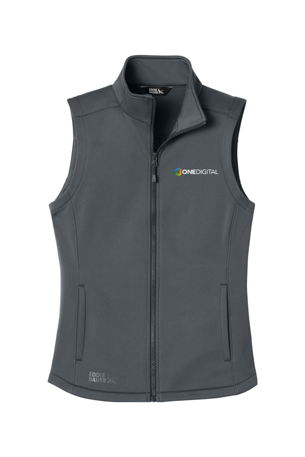 Embroidered One Digital - Eddie Bauer Women's Smooth Mid Layer Fleece Vest