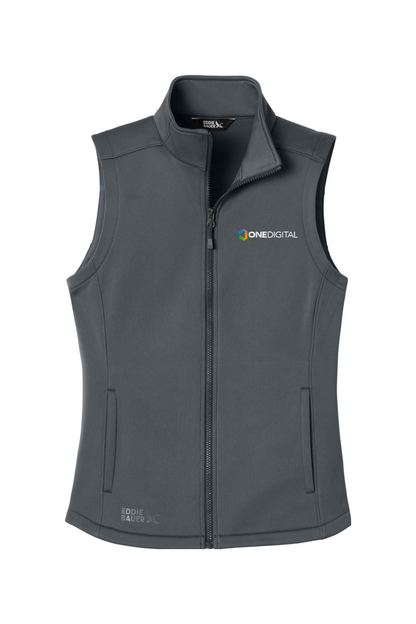 Embroidered One Digital - Eddie Bauer Women's Smooth Mid Layer Fleece Vest