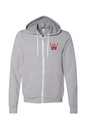 Wakefield Warriors Mascot Sponge Fleece Full-Zip Hoodie - Unisex/Adult