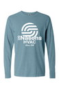 Ug Nasons Distressed Logo Comfort Colors Cotton Long Sleeve T-Shirt - Unisex / Men's