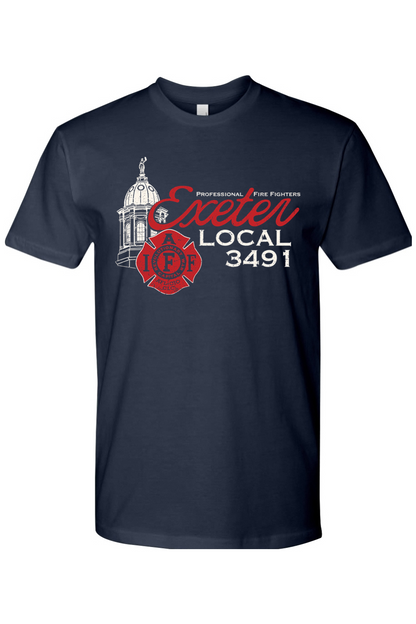 Exeter Town Hall Local 3491 Cotton T-Shirt - Men's
