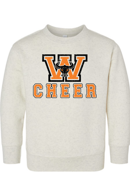 Woburn Cheer Standard Crewneck Sweatshirt - Toddler