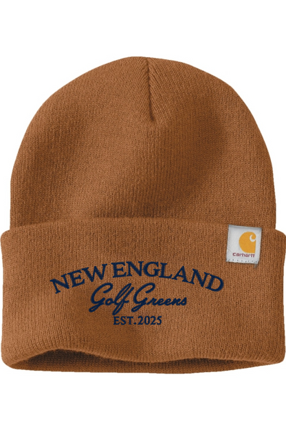 New England Golf Greens Embroidered Carhartt Watch Cap 2.0