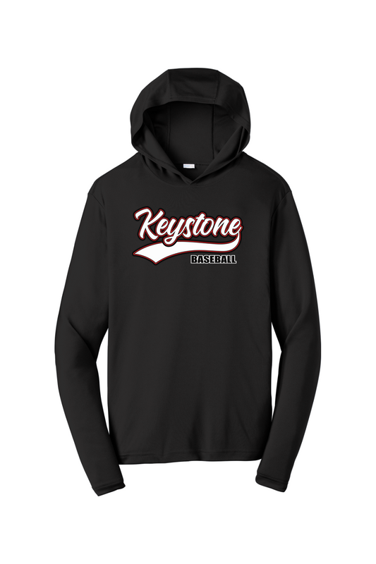 Keystone Baseball 100% polyester Competitor Hooded Shirt - Unisex / Adult