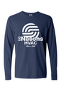 Ug Nasons Distressed Logo Comfort Colors Cotton Long Sleeve T-Shirt - Unisex / Men's