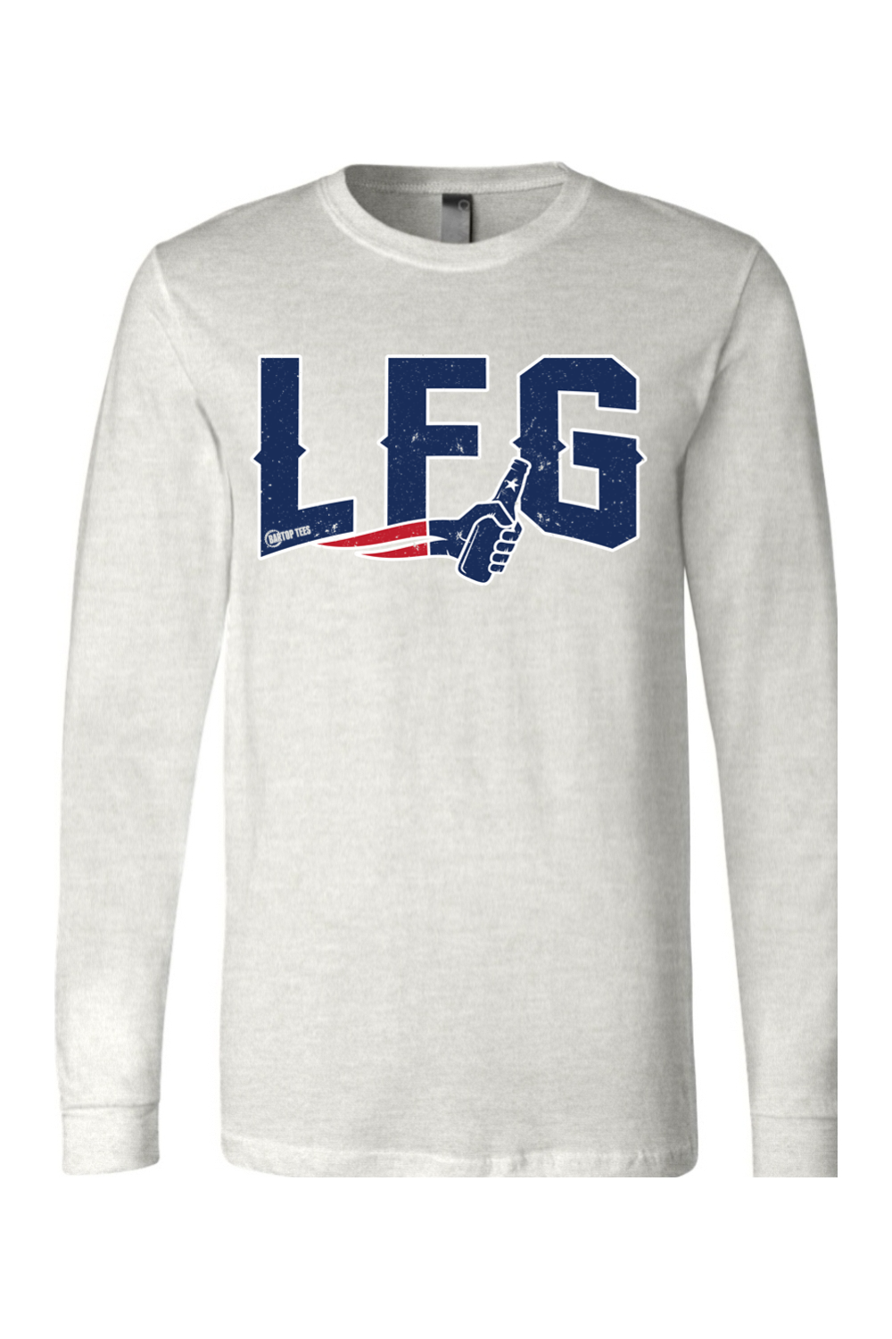 Game Time 100% Cotton Long Sleeve T-Shirt - Men's