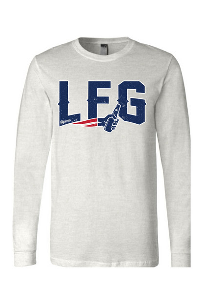 Game Time 100% Cotton Long Sleeve T-Shirt - Men's