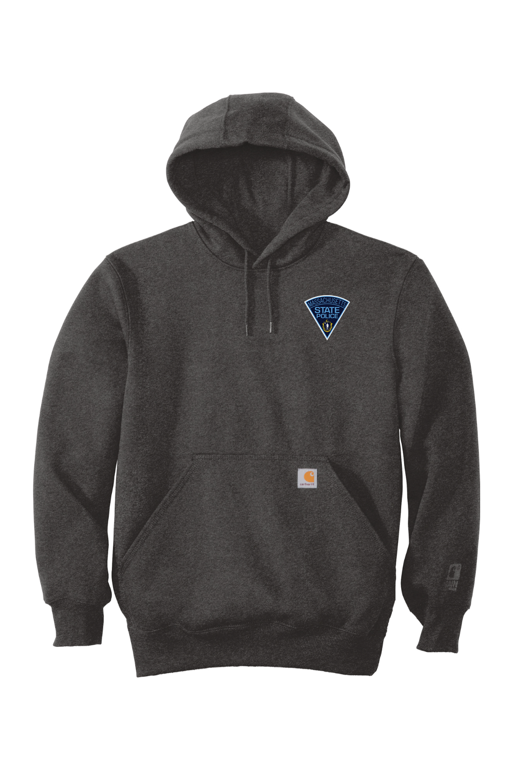 MA State Police Carhartt Rain Defender Paxton Heavyweight Hooded Sweatshirt
