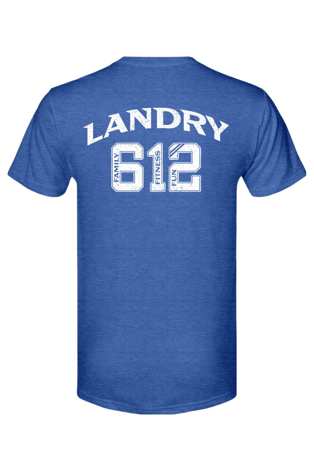 Resilience Landry Day '26 Blue/White Tri-Blend T-Shirt - Men's