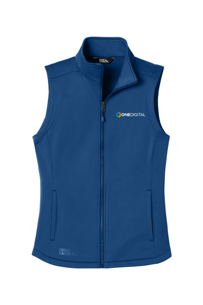 Embroidered One Digital - Eddie Bauer Women's Smooth Mid Layer Fleece Vest