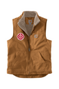 Exeter IAFF Carhartt Sherpa-Lined Mock Neck Vest - Men's