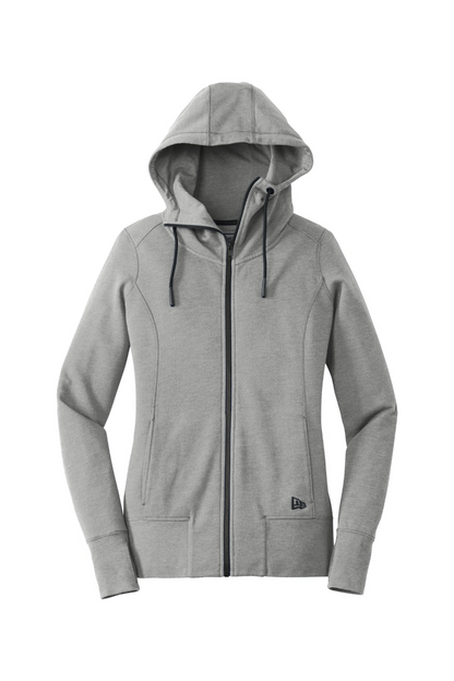 New Era Women's Tri-Blend Fleece Full-Zip Hoodie - LNEA511