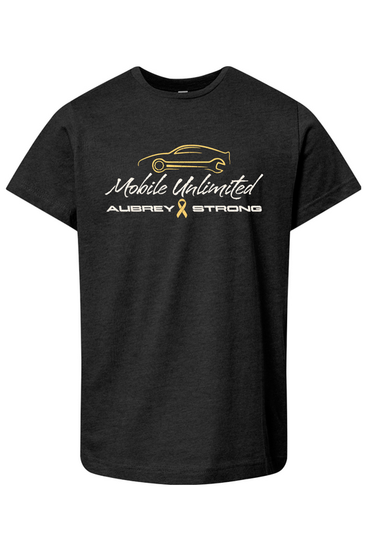 Mobile Unlimited Aubrey Strong Cotton T-Shirt - Youth