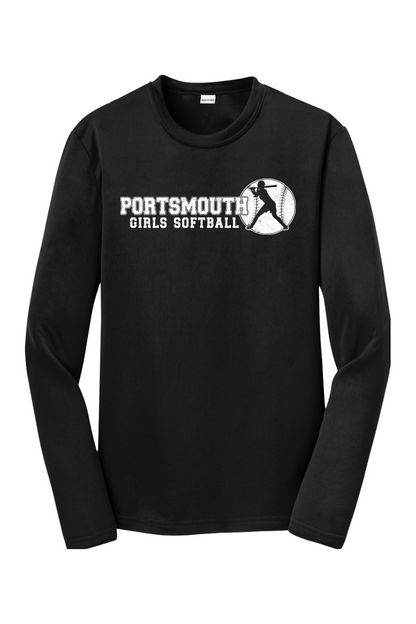 Portsmouth Girls Softball PosiCharge Competitor Long Sleeve Performance T-Shirt - Kid's