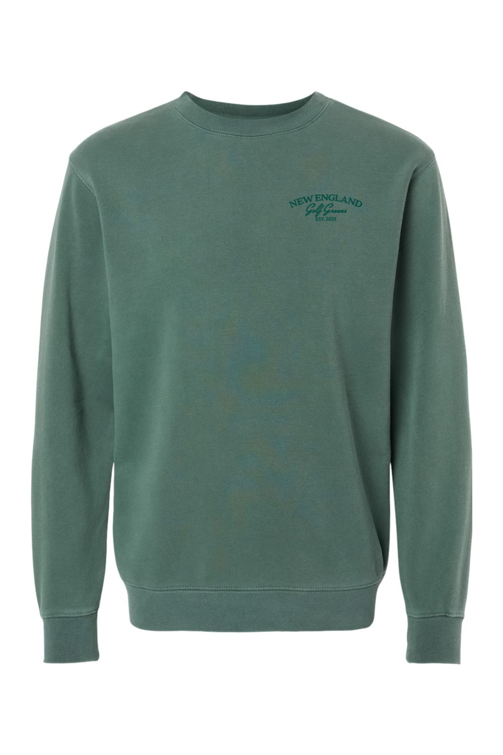 New England Golf Greens Pigment-Dyed Crewneck Sweatshirt - Unisex