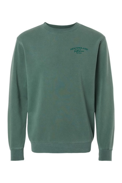 New England Golf Greens Pigment-Dyed Crewneck Sweatshirt - Unisex