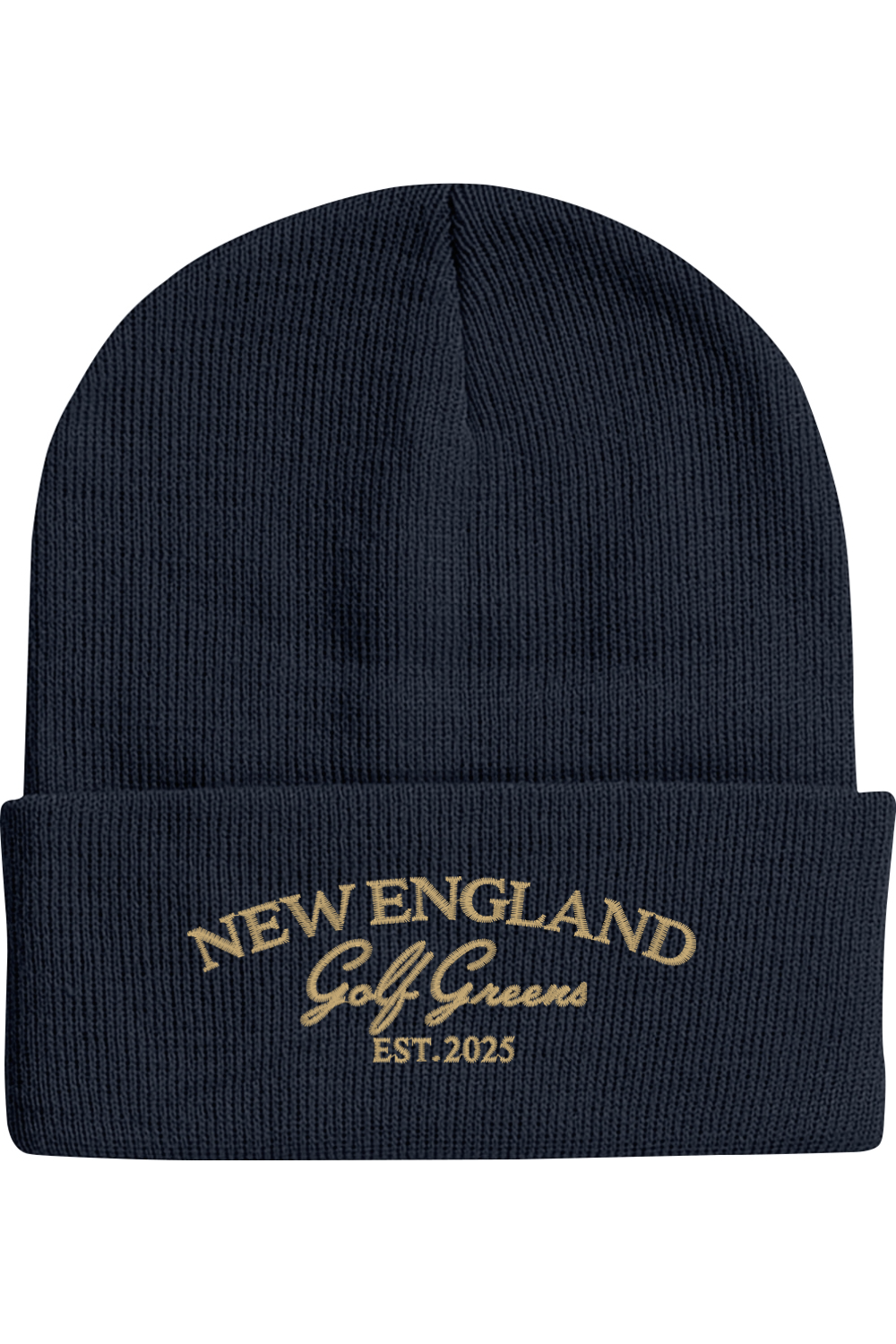 New England Golf Greens Solid 12" Cuffed Beanie