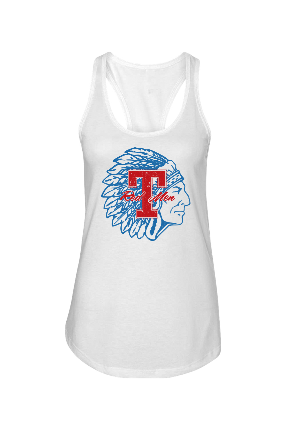 Tewksbury Red Men Racerback Tank - Women's