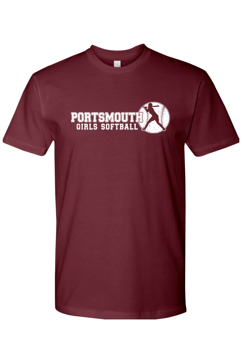 Portsmouth Girls Softball Cotton T-Shirt - Men's