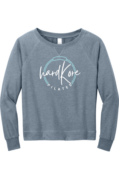 Hard Kore Pilates Featherweight French Terry Long Sleeve Crewneck - Women's