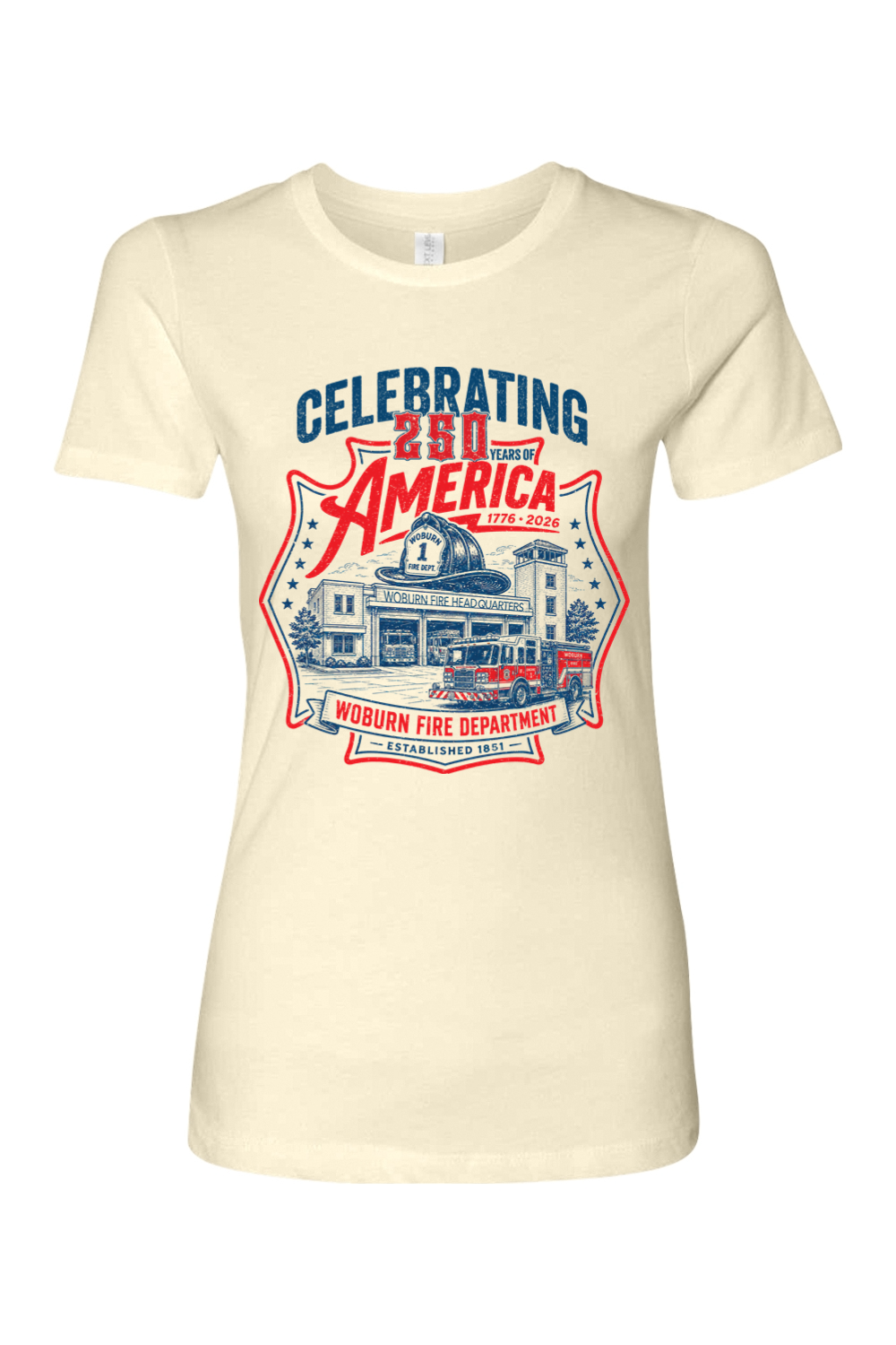 Celebrating 250 Years with WFD Cotton T-Shirt - Women's