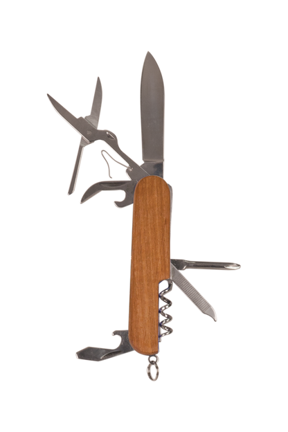 New England Golf Greens 3 1/2" 8-Function Multi-Tool Pocket Knife